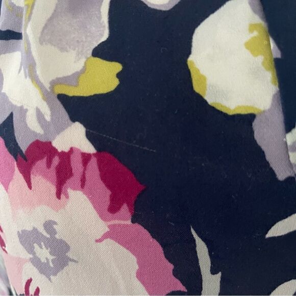 Joie Women’s Blue Floral Silk Blouse 3/4 Sleeve Size XS - Picture 7 of 16